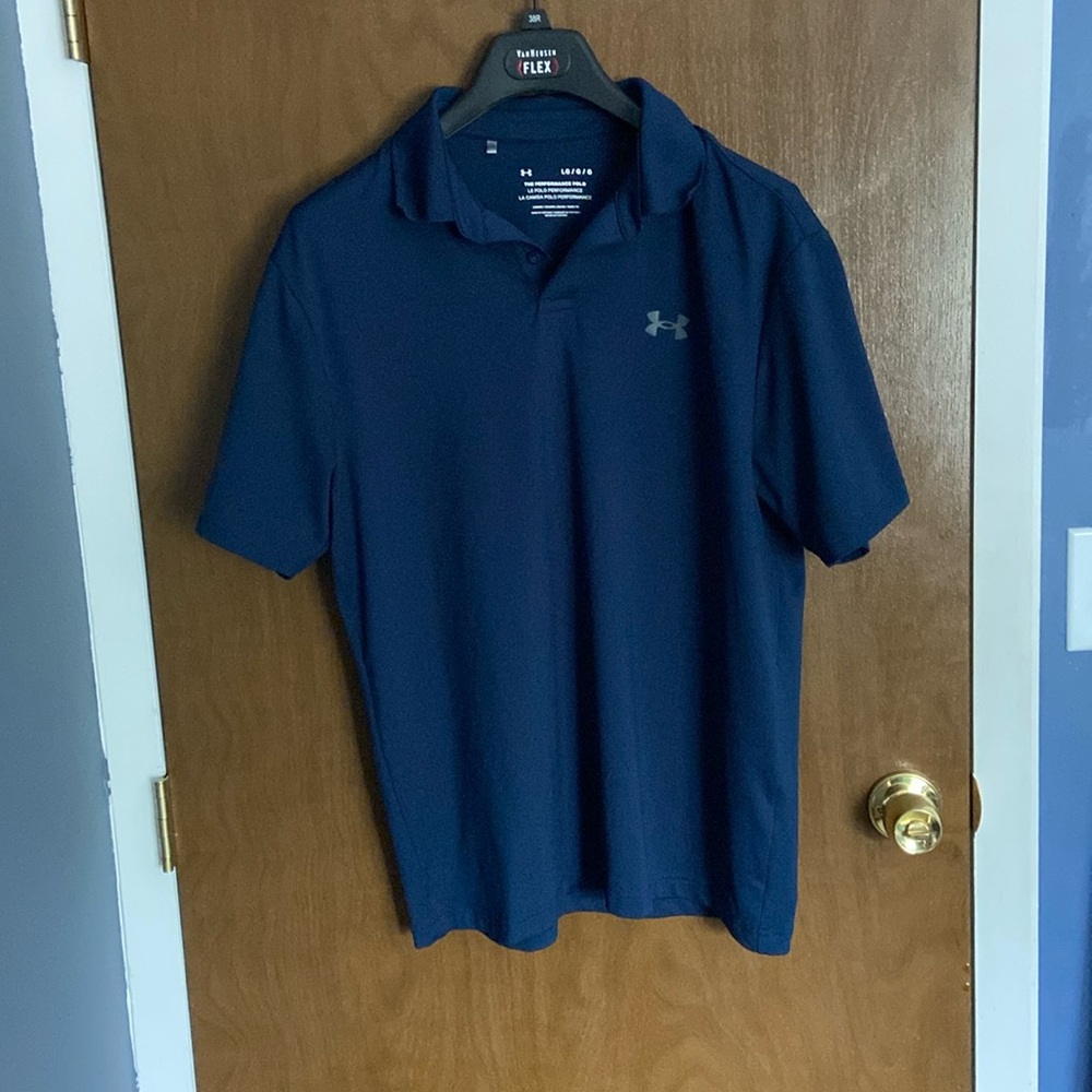 Under Armour Blue Performance Polo Shirt